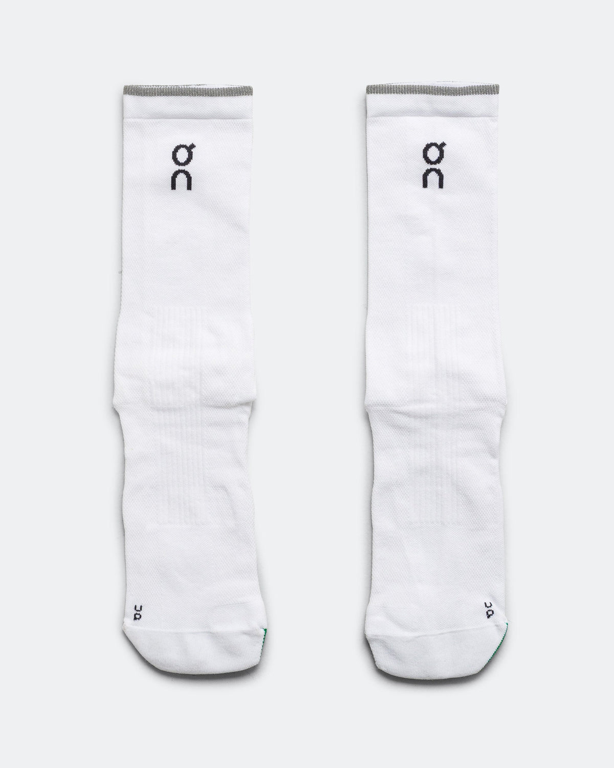 Elite Run Sock High - White/Ivory