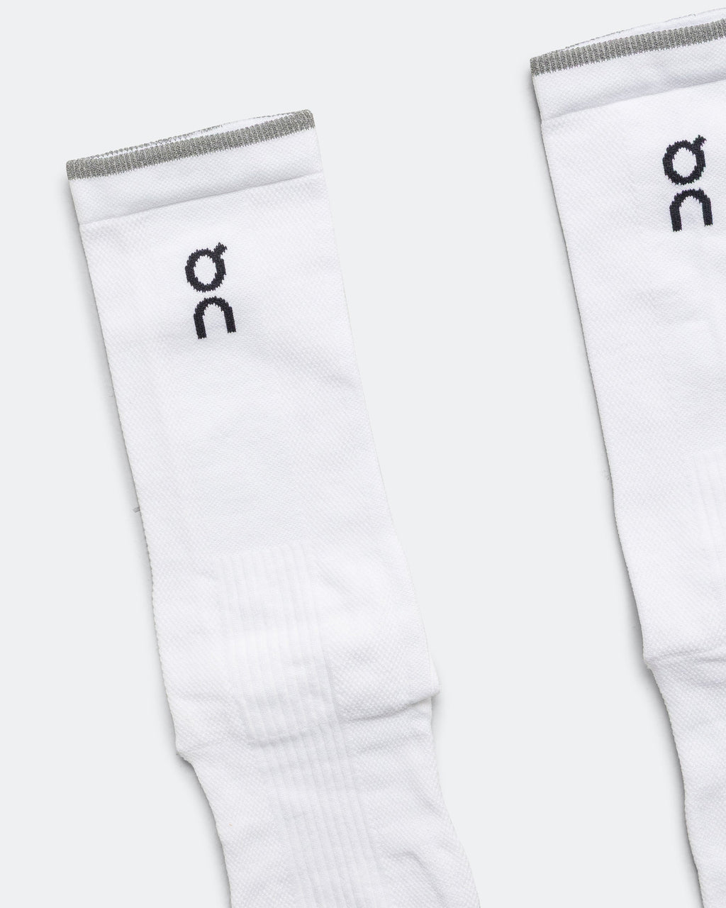 Elite Run Sock High - White/Ivory