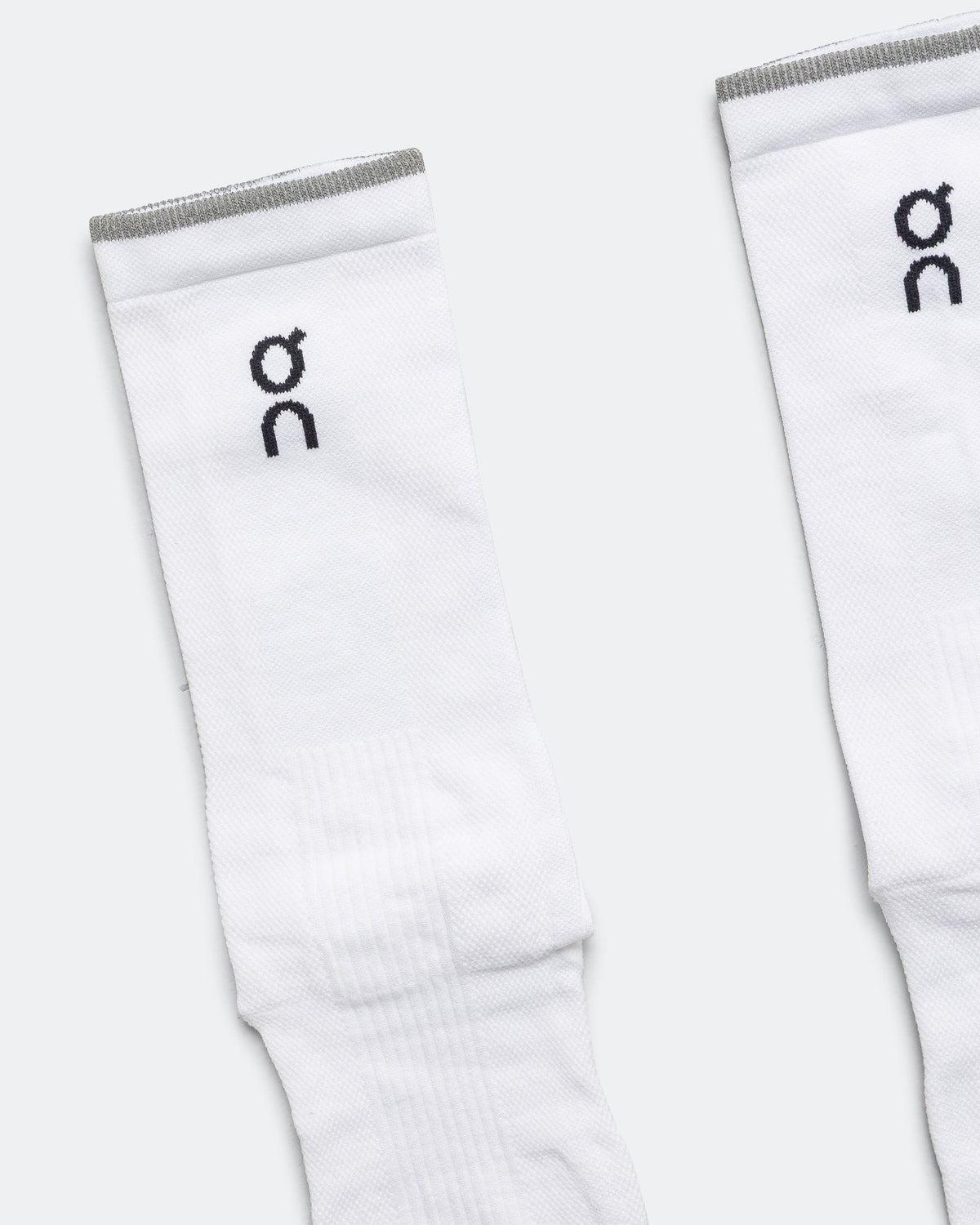 Elite Run Sock High - White/Ivory