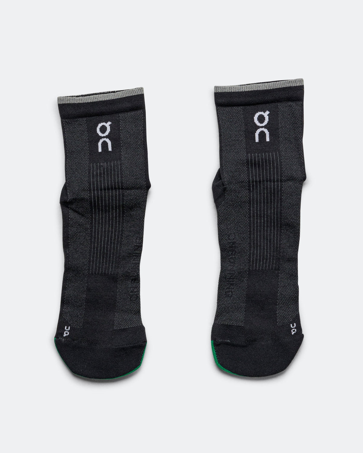 Elite Run Sock Mid - Black