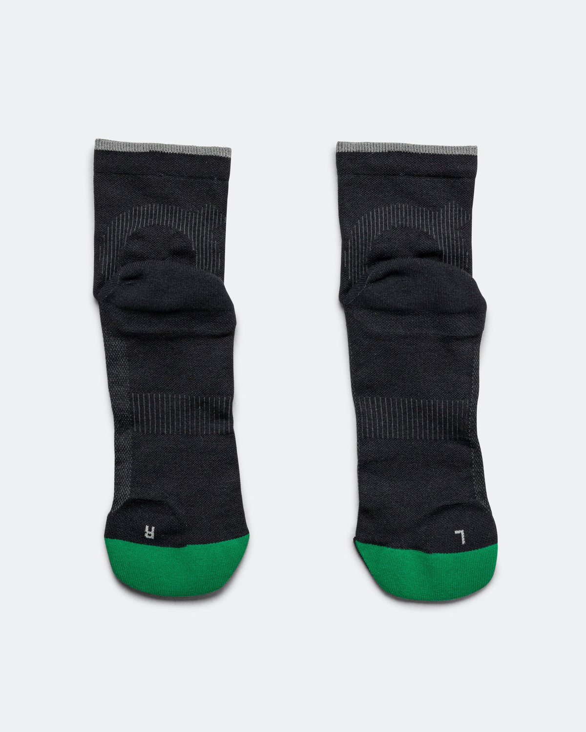 Elite Run Sock Mid - Black