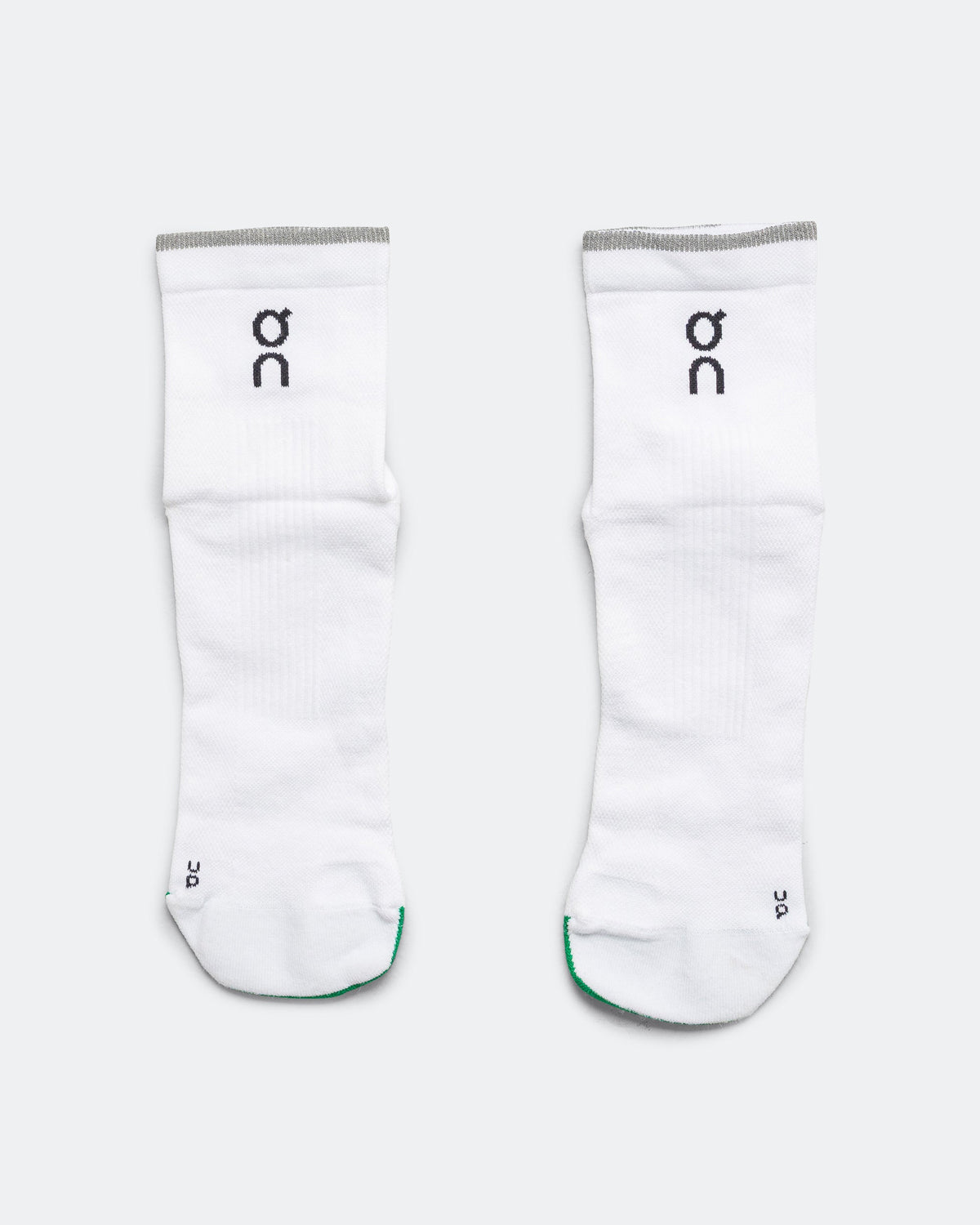 Elite Run Sock Mid - White/Ivory