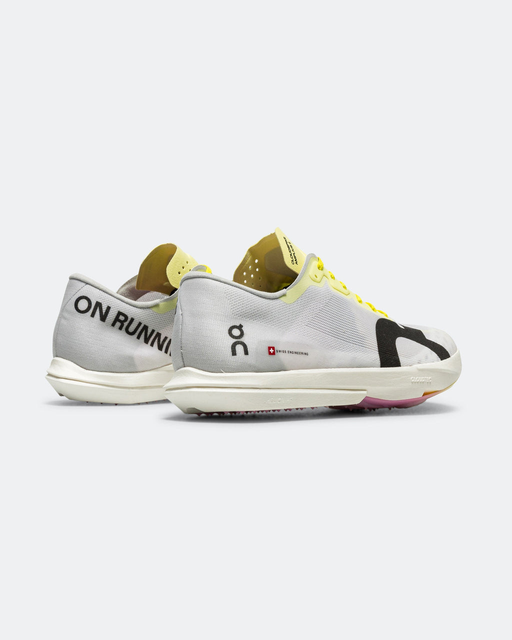 Mens Cloudspike Amplius 2 - White/Raspberry