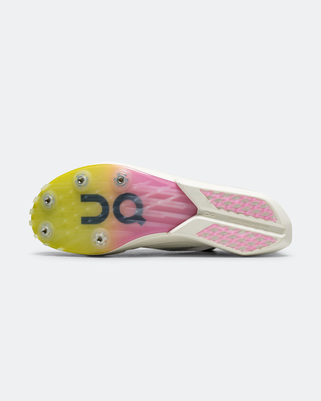 Mens Cloudspike Amplius 2 - White/Raspberry