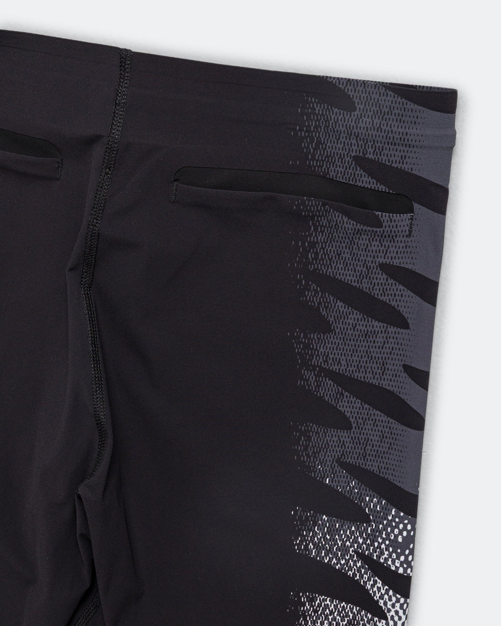 Mens Zero Zero Half Tights - Iron/White