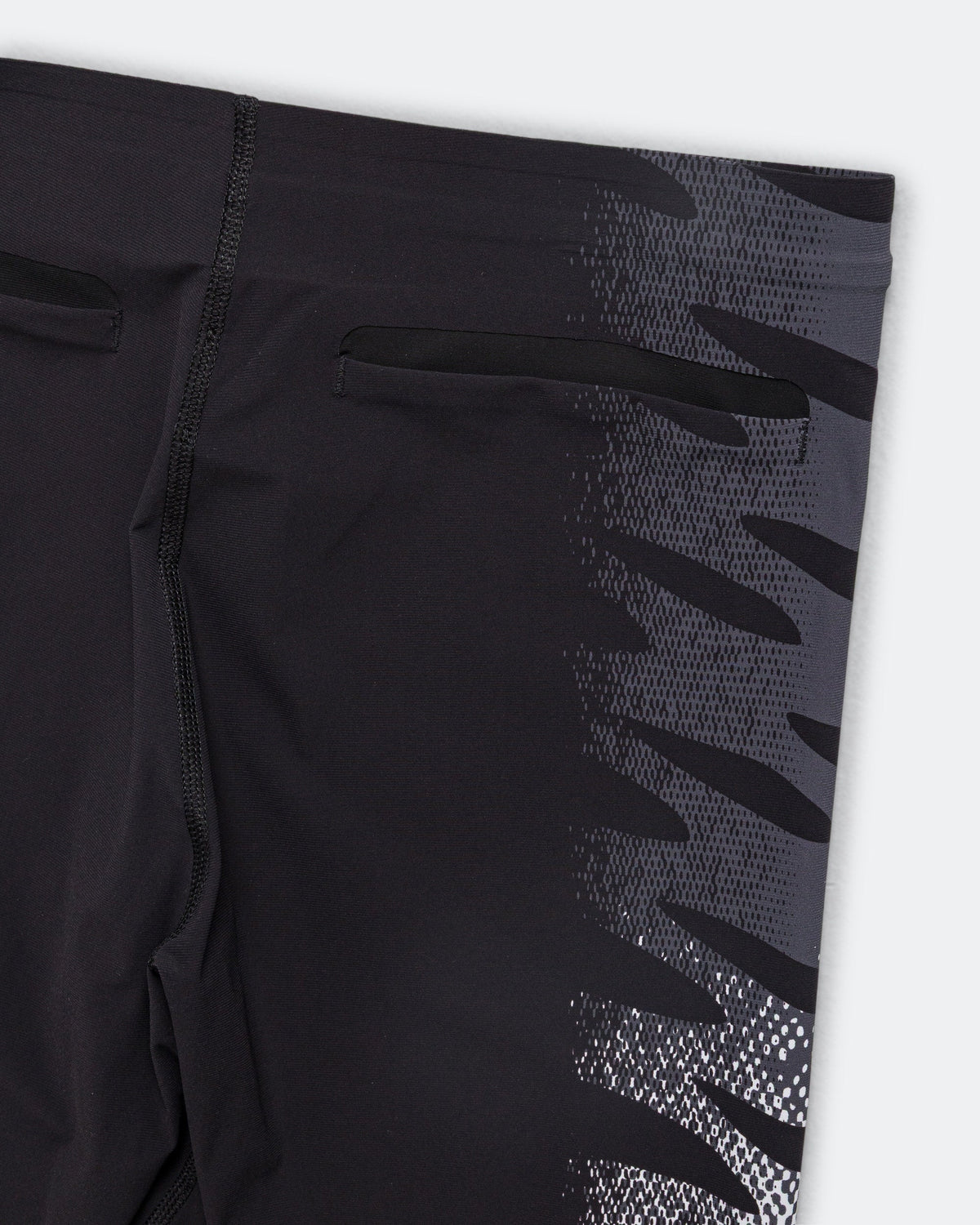Mens Zero Zero Half Tights - Iron/White