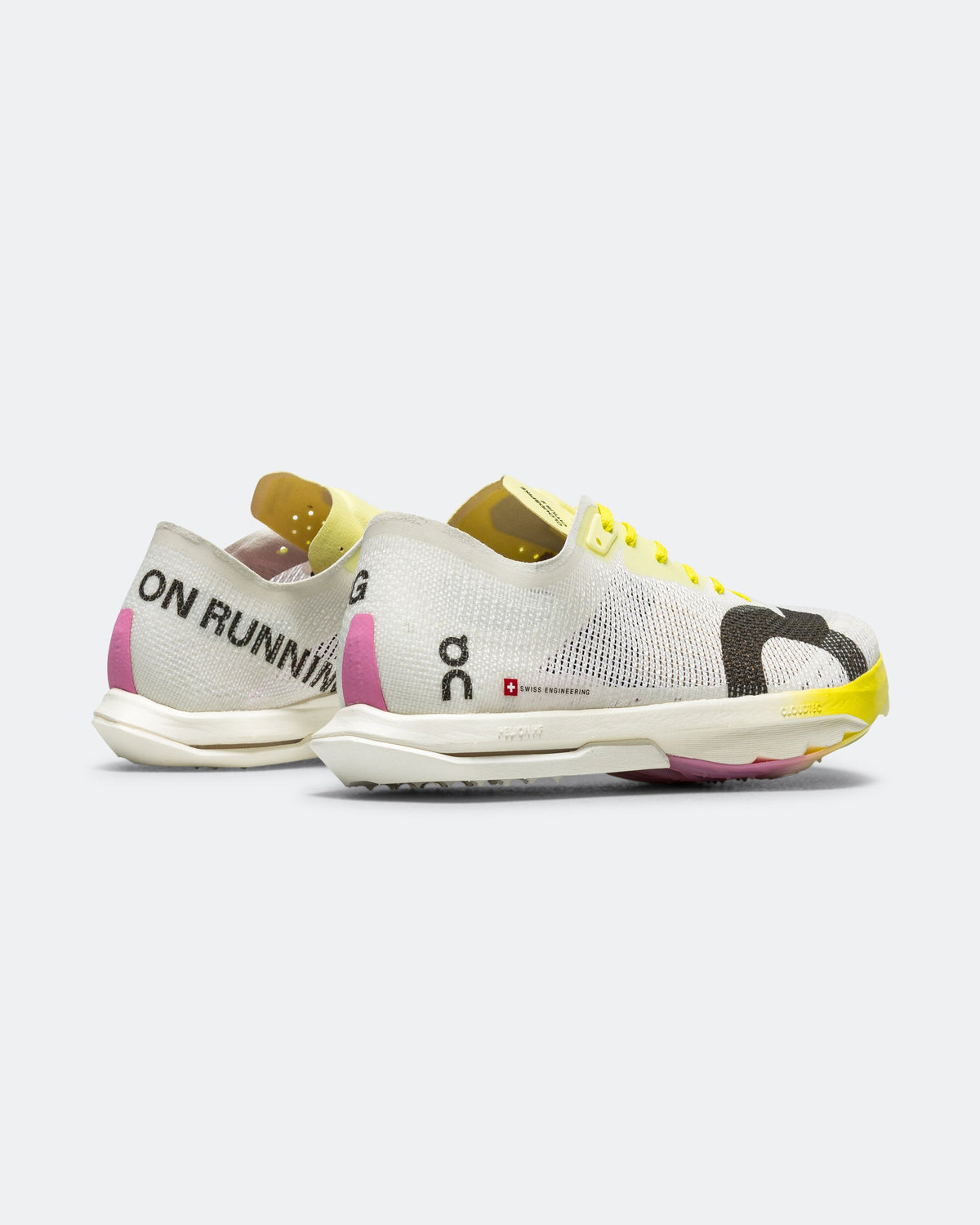Mens Cloudspike Citius 2 - White/Raspberry