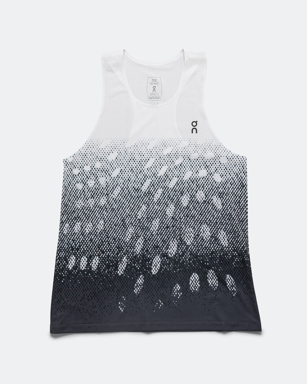 Womens Zero Singlet - White/Iron