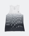Womens Zero Singlet - White/Iron